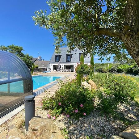 Superbe Villa Tout Confort Avec Piscine Chauffee Er Couverte Et Spa A 2 Pas De La Plage Fouesnant Zewnętrze zdjęcie